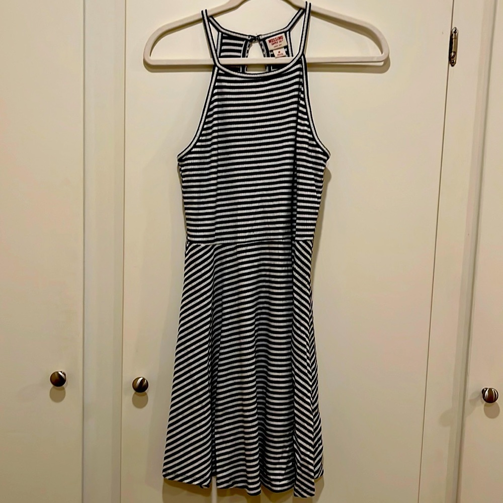 Striped Skater Dress